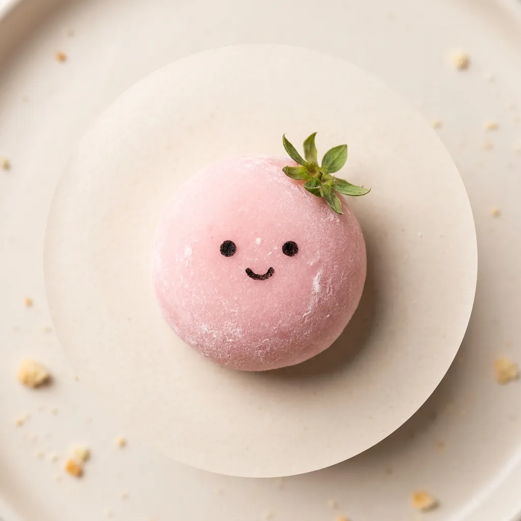 Kawaii Strawberry Mochi